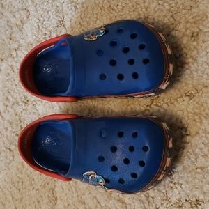 Marvel crocs size toddler 11